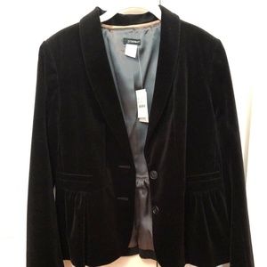 NWT Women’s JCrew Black Velvet Blazer Size 10